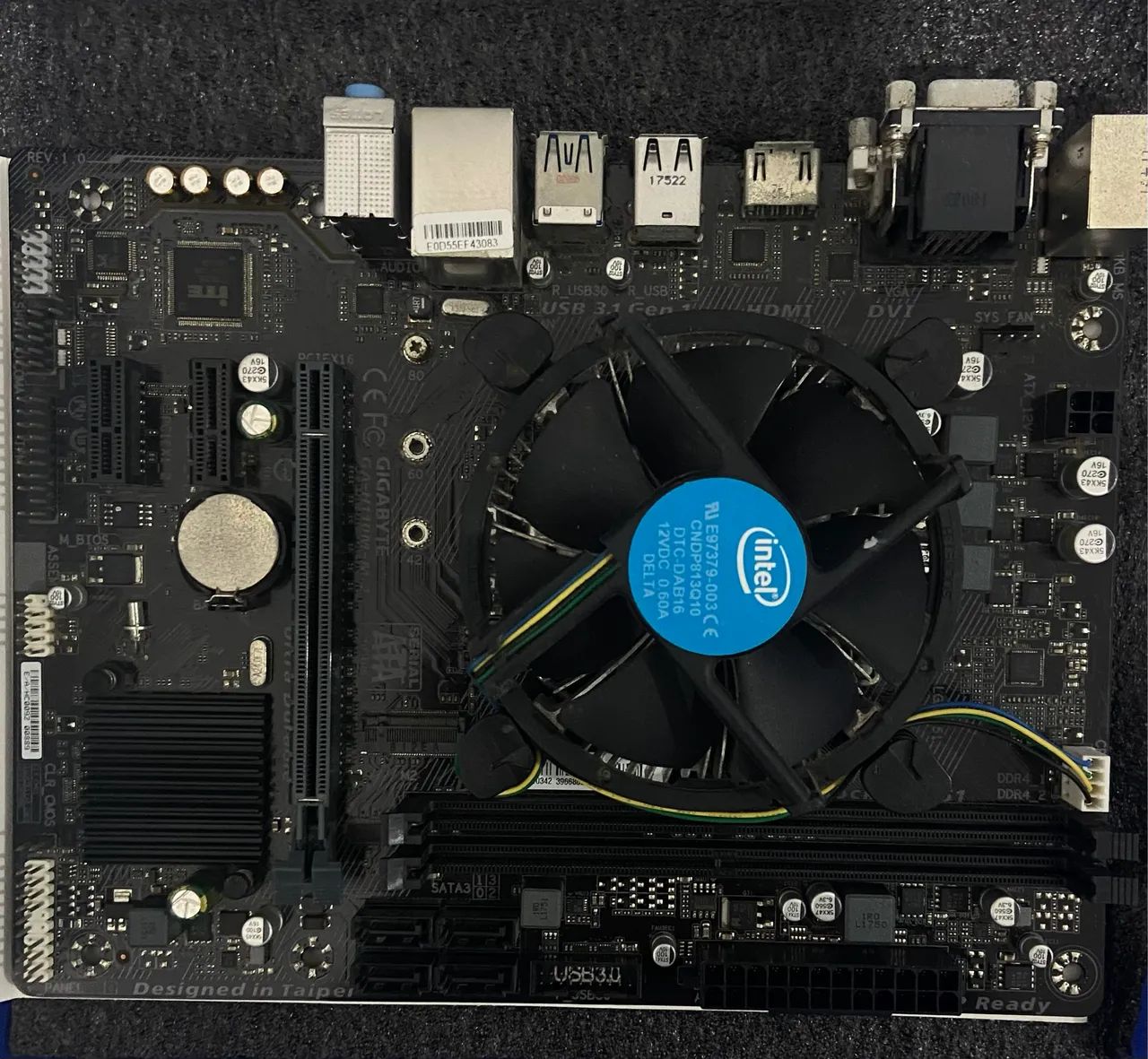 Kit PC i5-7400 + Placa-mãe H110M.M-2 - Funcionando Perfeito - Foto 2