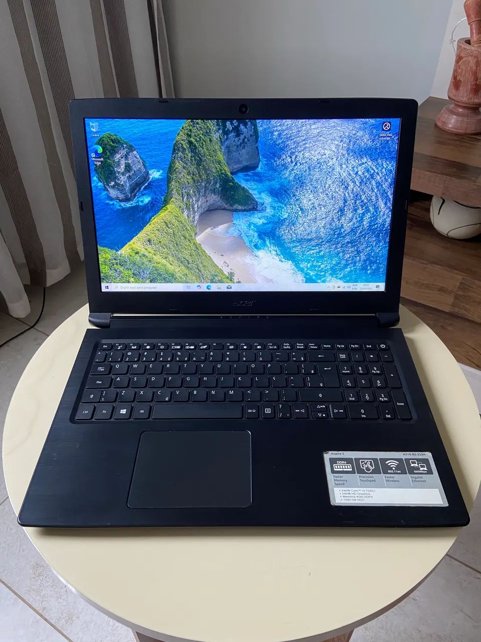Notebook Acer Core i3 4GB RAM SSD 128GB - Notebooks - Timbí Notebook Acer Core i3 4GB RAM SSD 128GB - Notebooks - Timbí