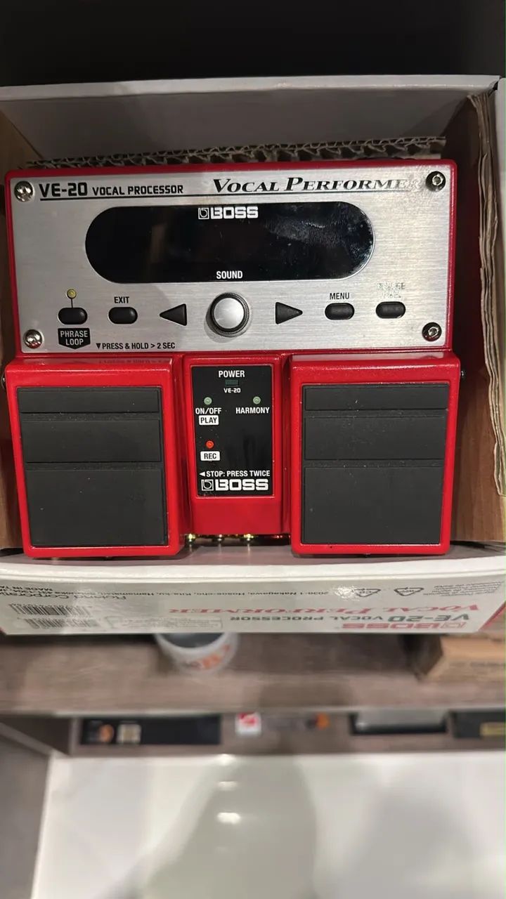 Boss VE-20 Vocal Performer - Novo, nunca usado - Instrumentos