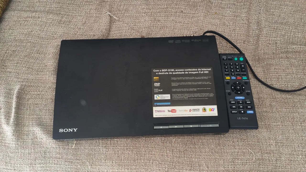 Blu-ray Sony bdp-s190