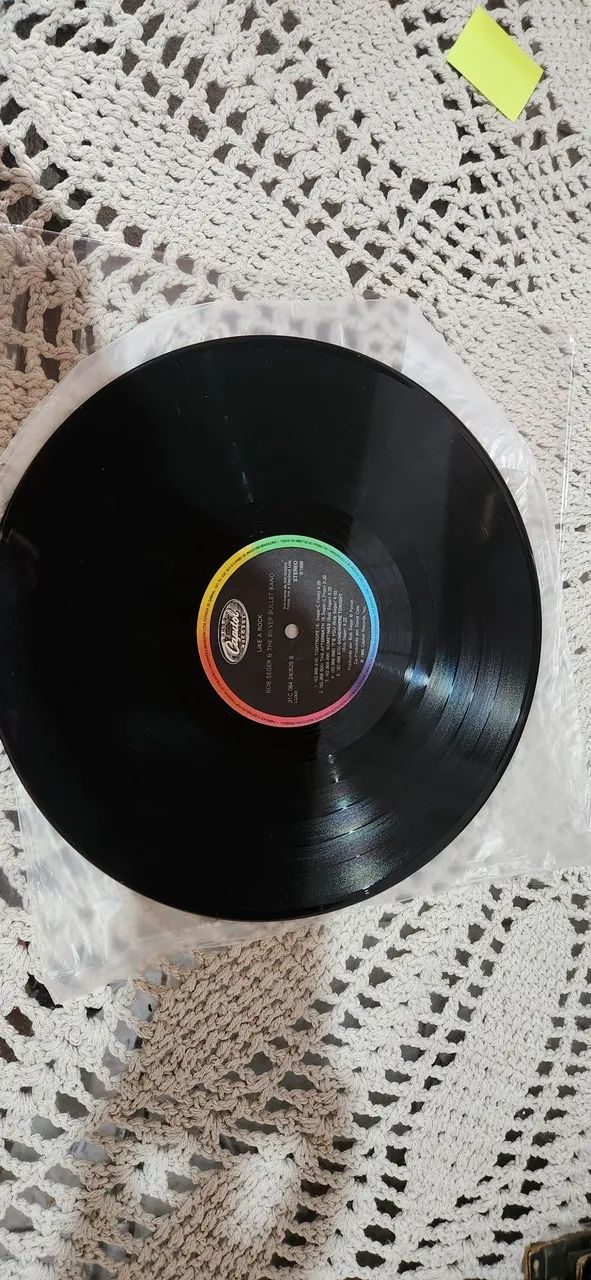 Disco vinil BOB SEGER & THE SILVER BULLET BAND "LIKE A ROCK" lp - Foto 3