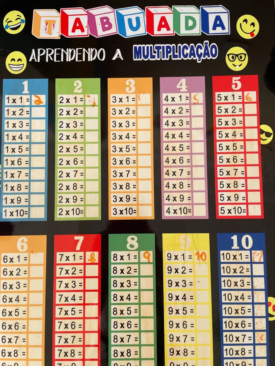 Tabuada da multiplicação  - Foto 2