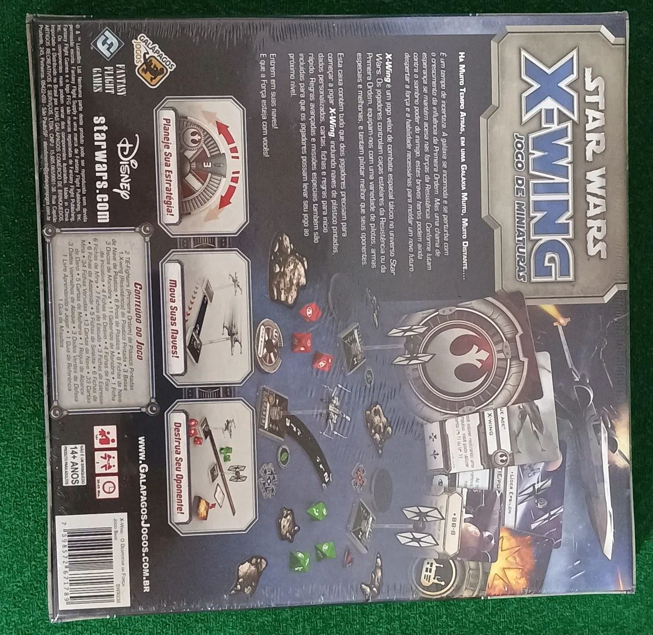Star Wars X-wing Core Set O Despertar da Força LACRADO DE FÁBRICA (PT-BR) - Foto 2