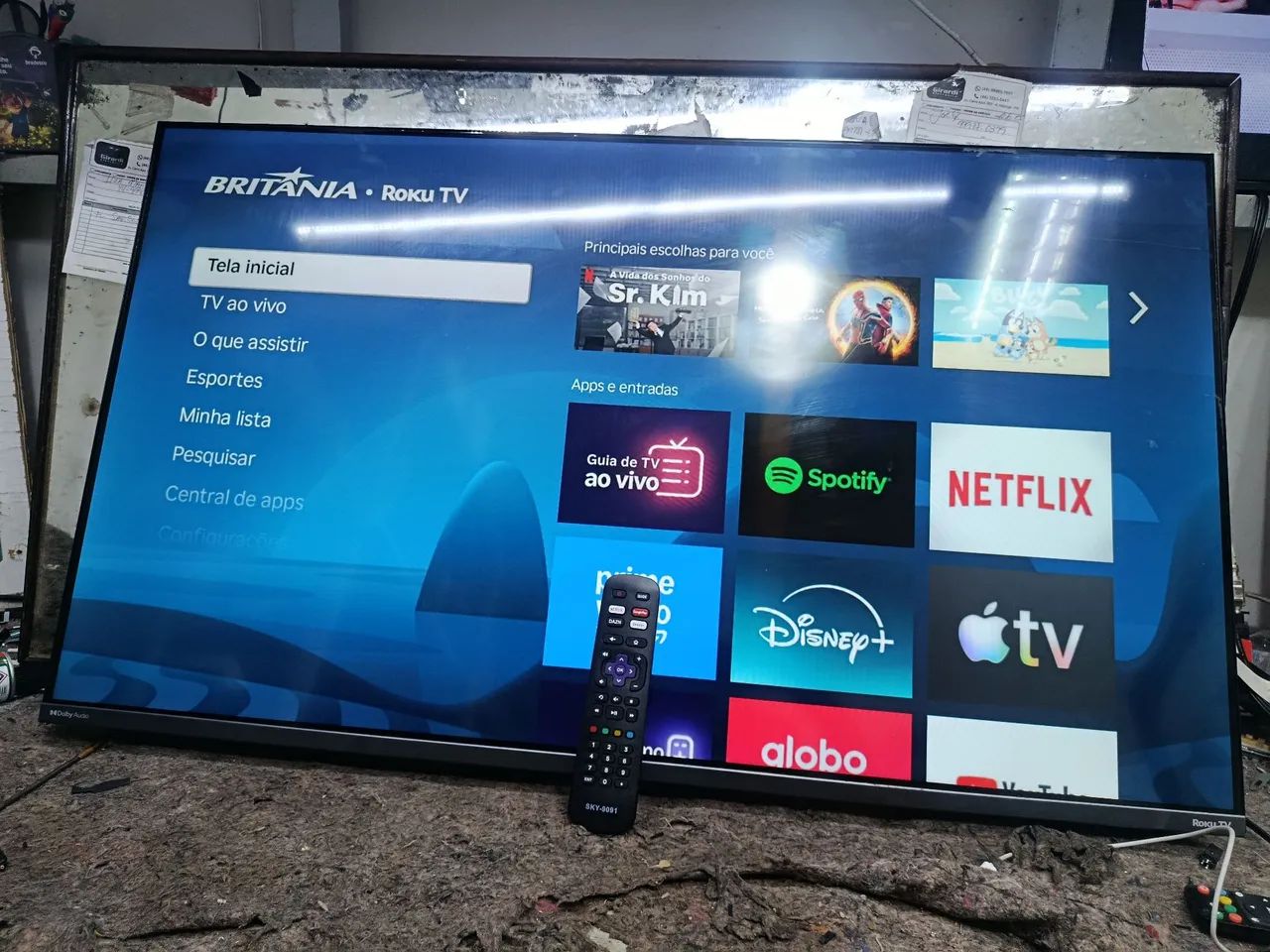 Tv 43 smart Britânia led  - Foto 2