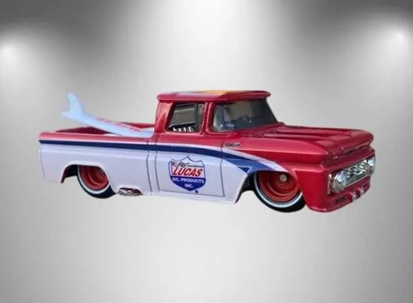 Hot Wheels - Custom '62 Chevy Pickup Pop Culture Vermelha