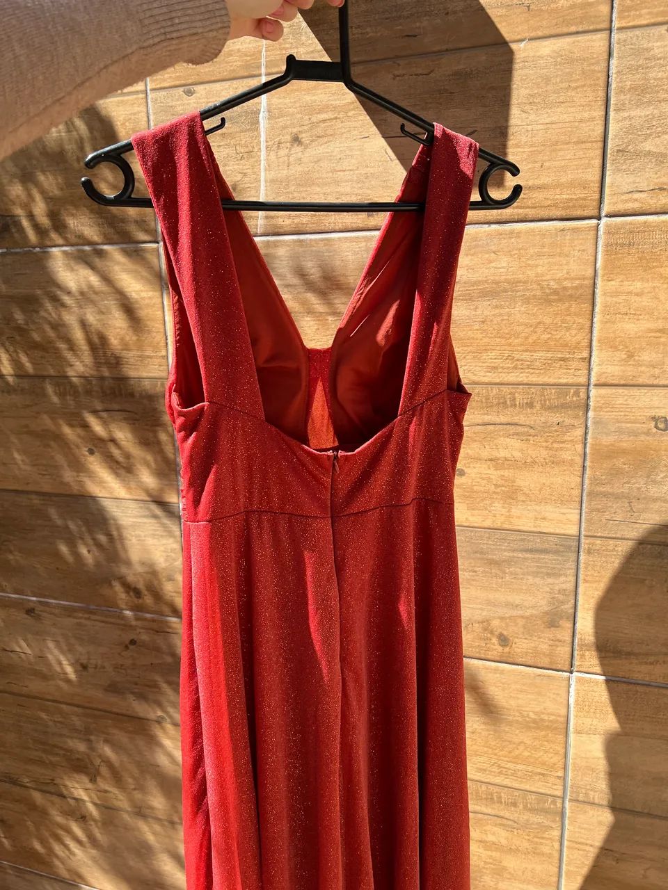 Vestido longo vermelho - Foto 2