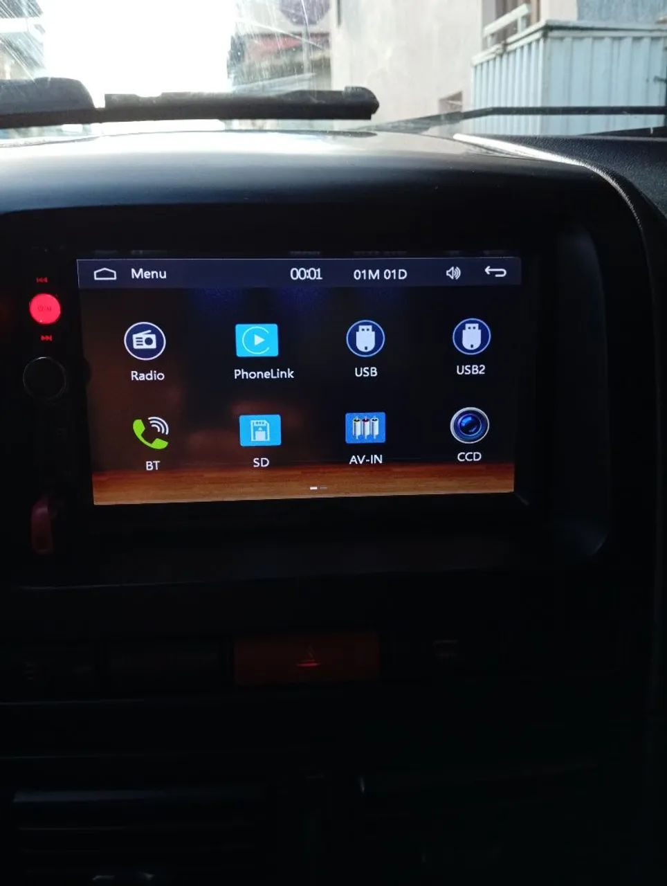 Vendo multimídia completa com carplay e Android auto, vai com a moldura  - Foto 4