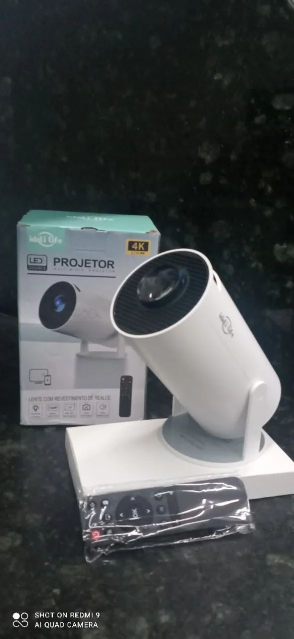 Projetor HY300 4k (Novo)