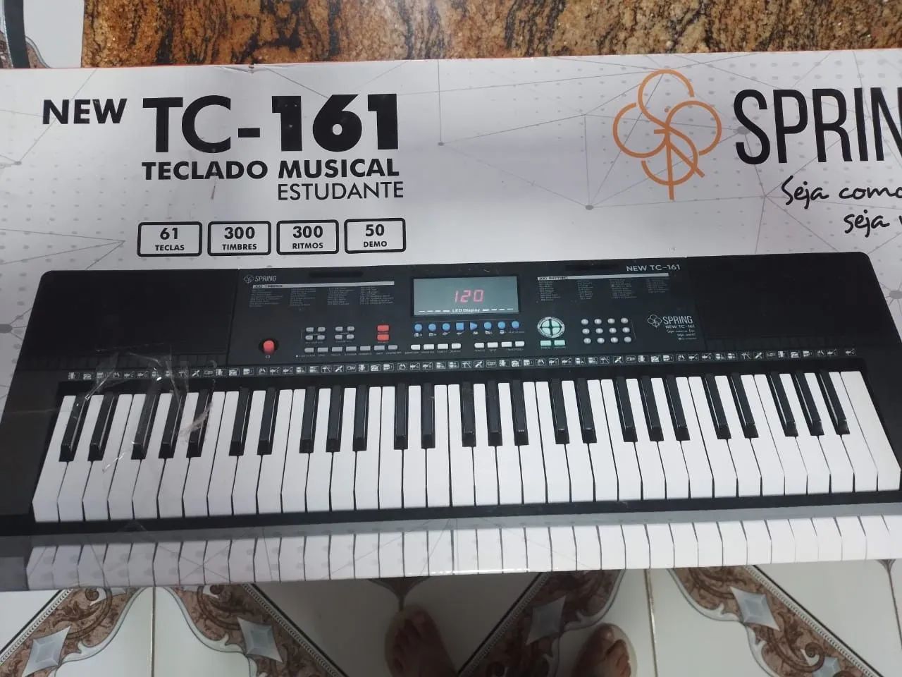 Teclado New tc - 161 Spring