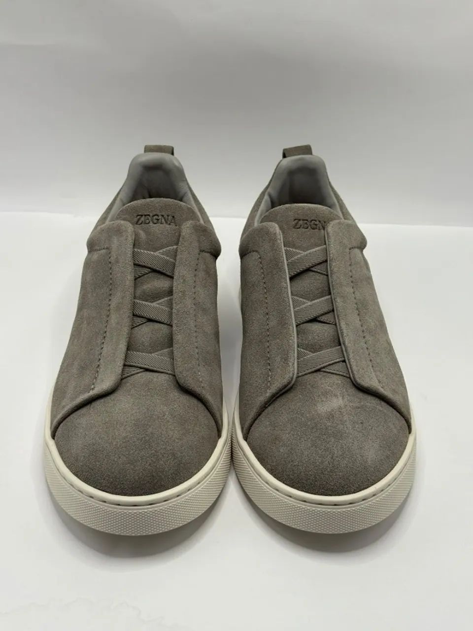 tênis zegna triple stitch cinza 40 - Foto 5
