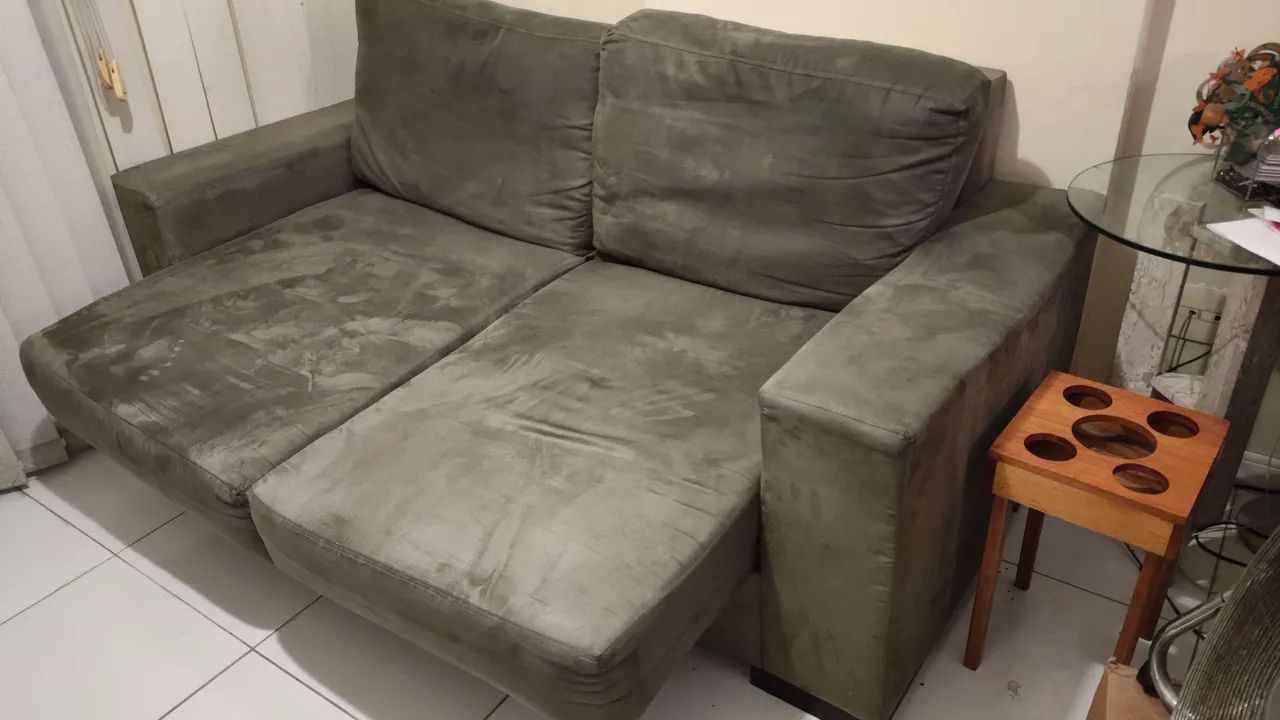 Sofá Cama retrátil 3 Lugares - Foto 2