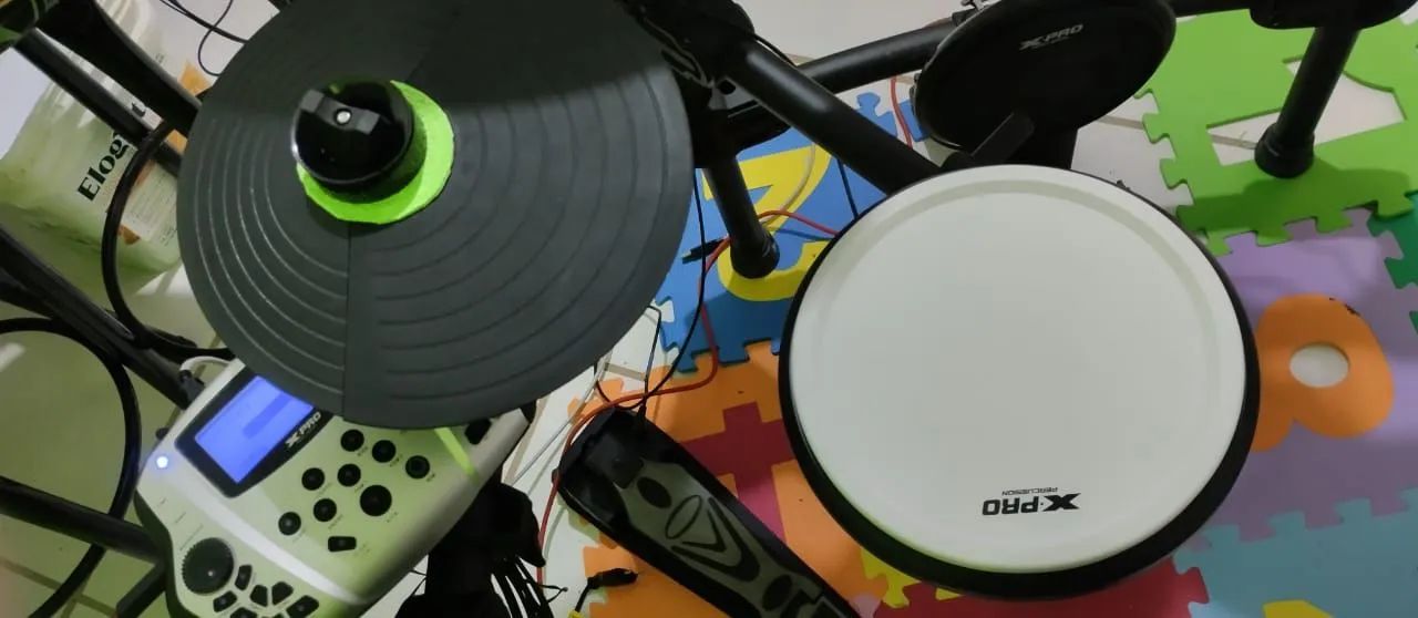 Última oferta já é menor preço Bateria x pro c.ibanez percussion - Foto 2