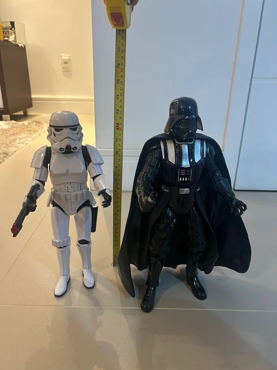 Darth Vader & Stormtrooper Bonecos Star Wars