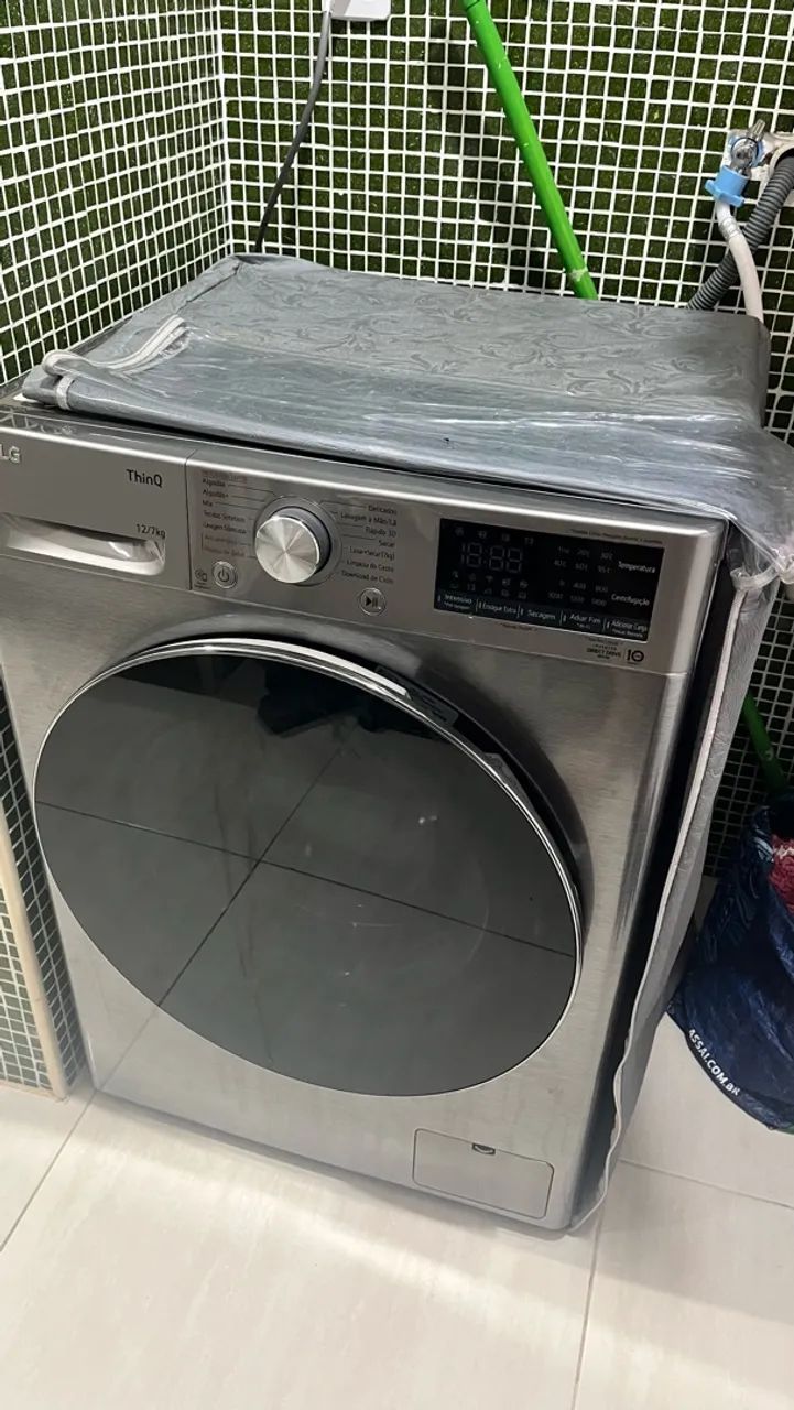 lava e seca LG ThinQ de 12,7 kg, com Direct Drive - Foto 3