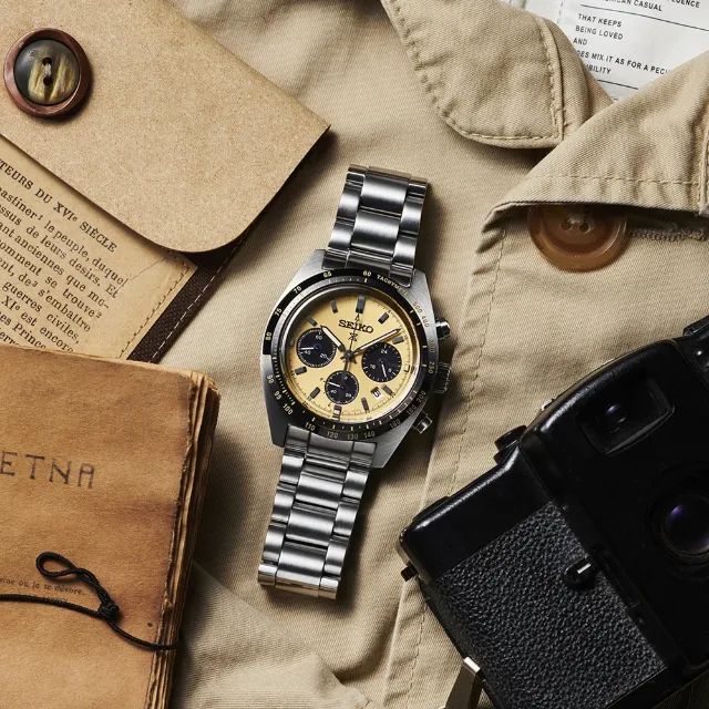 Relógio Seiko Speedtimer SSC817 Cronógrafo - Impecável - Foto 2