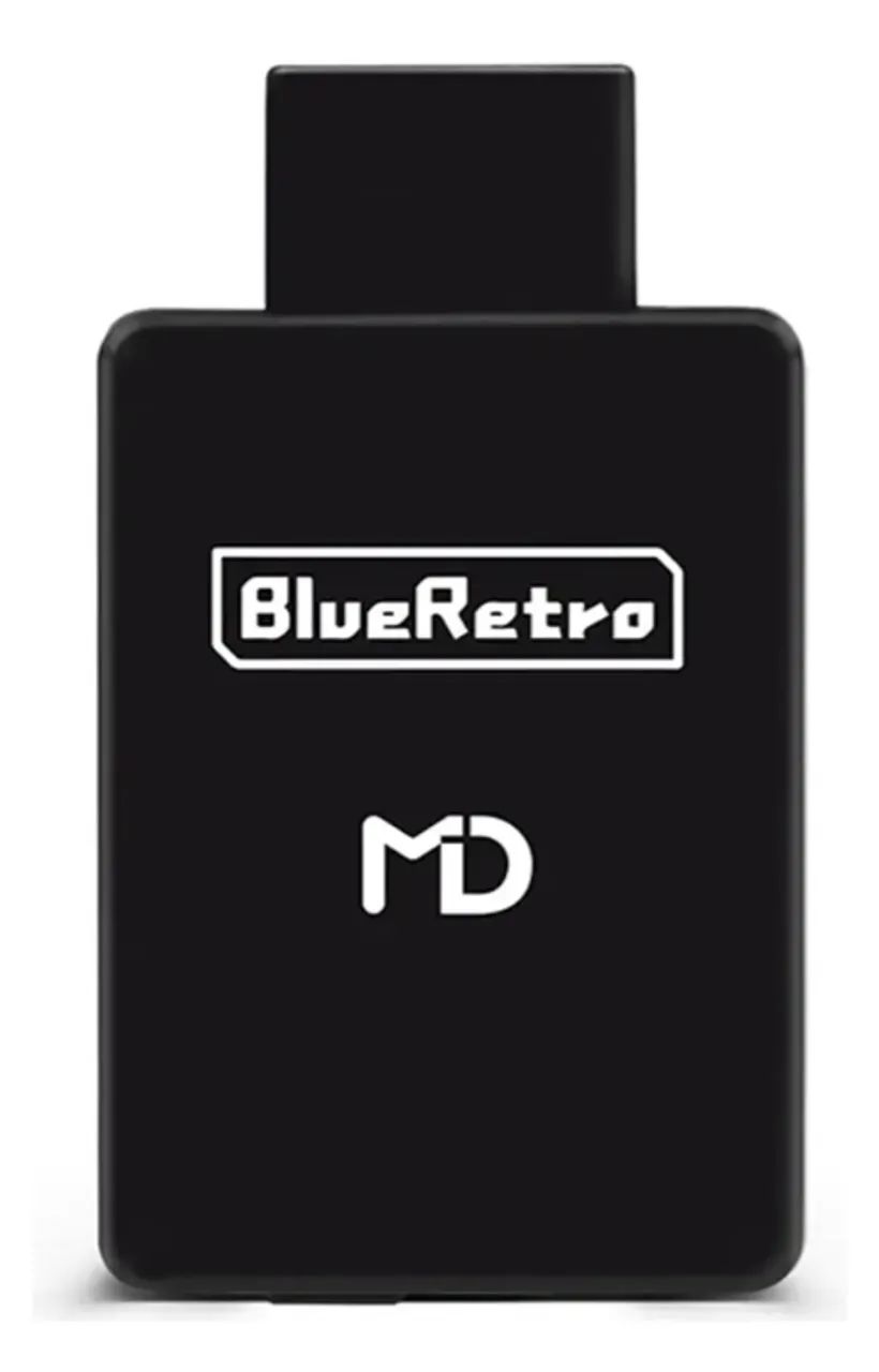 Mega Drive e Master System Adaptador De Controle Bluetooth Blueretro Retrosc
