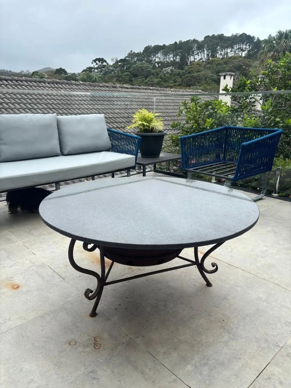 Conjunto Completo (Sofá + 2 Poltronas + Mesa Lareira): - Foto 5