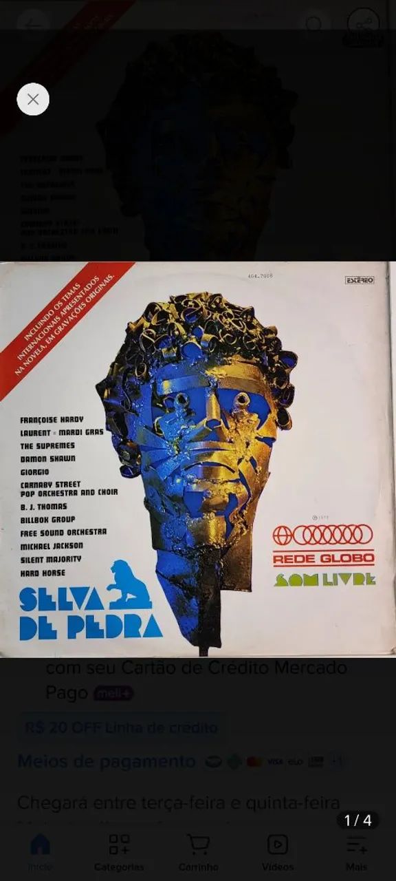 Selva de Pedra (1972) - Trilha Sonora Internacional