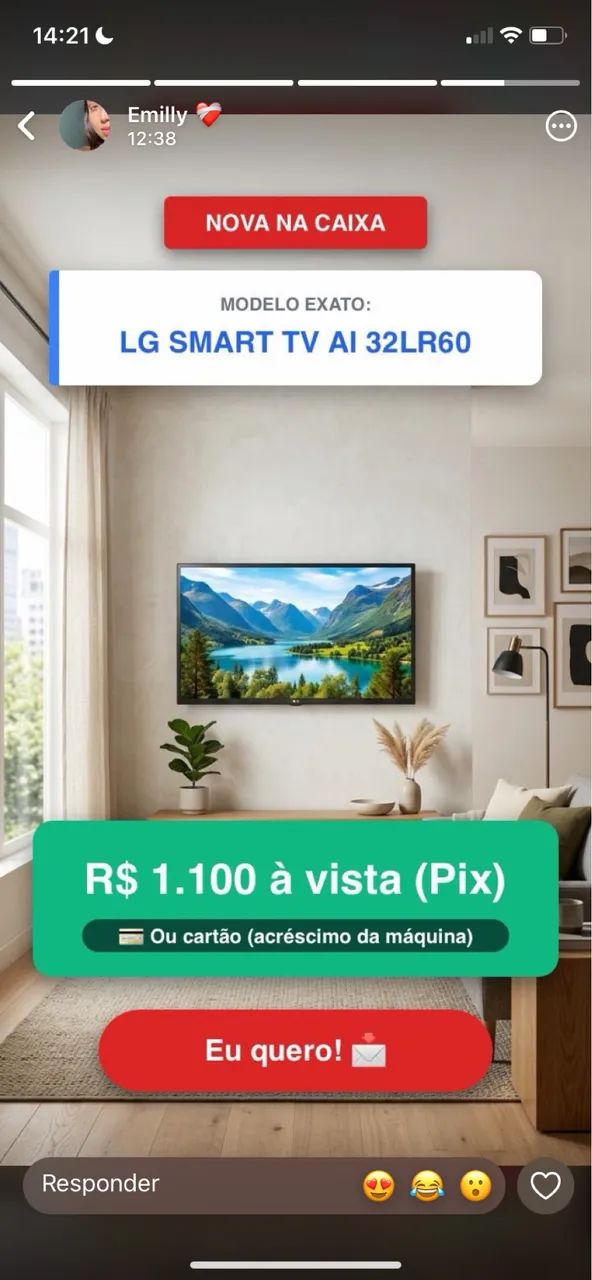Tv LG 32 polegadas  - Foto 2