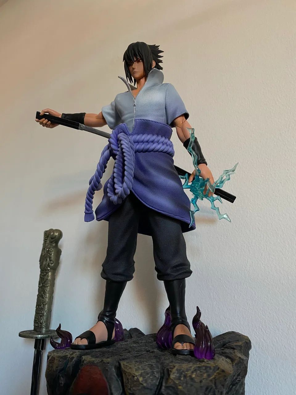 Estátua Resina Sasuke Uchiha- 60cm | Importada - Foto 2