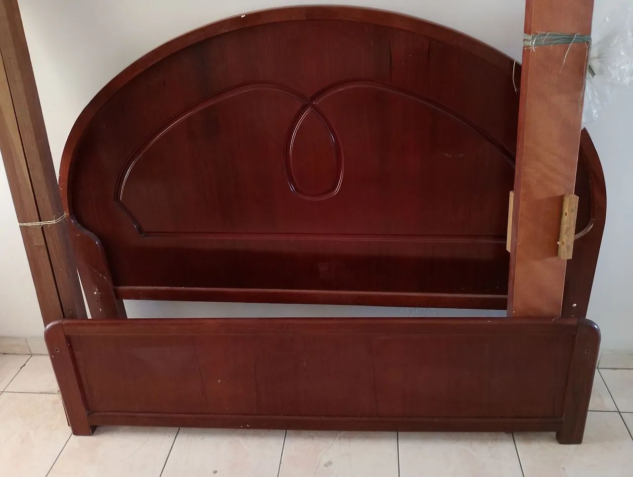 Cama de casal madeira  - Foto 2