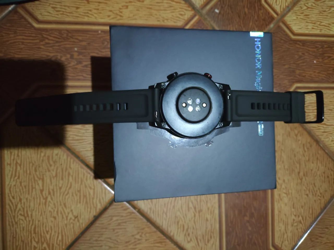 Honor Magic watch 2 com 2 pulseiras de coro - Foto 4