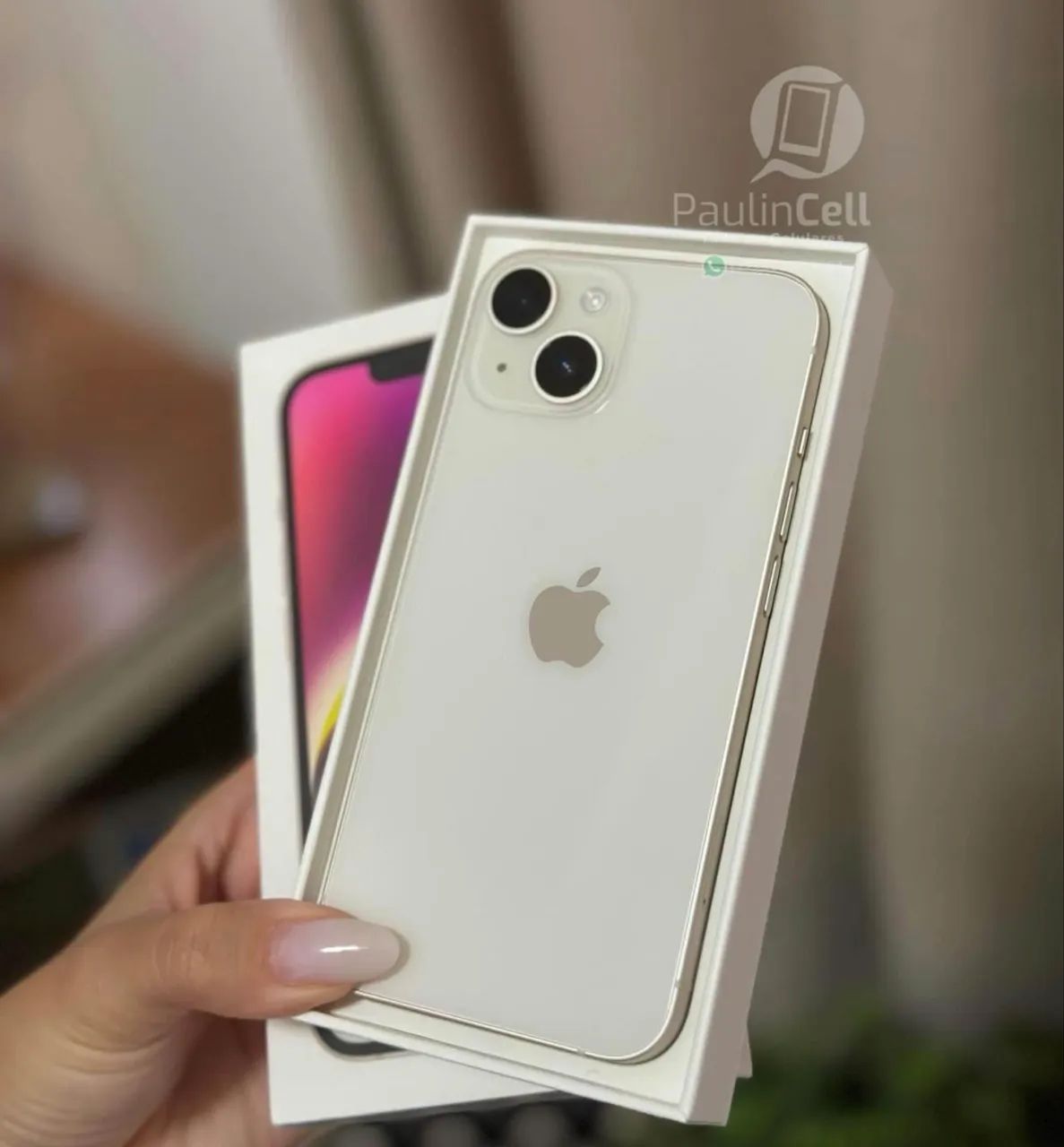 IPhone 14 128gb branco saúde 100% garantia Apple - Celulares e