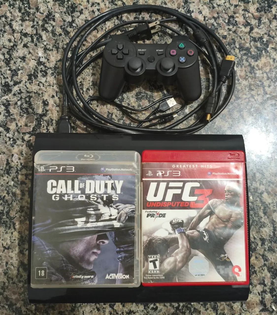 PS3 Super Slim + jogos no HD - Foto 2