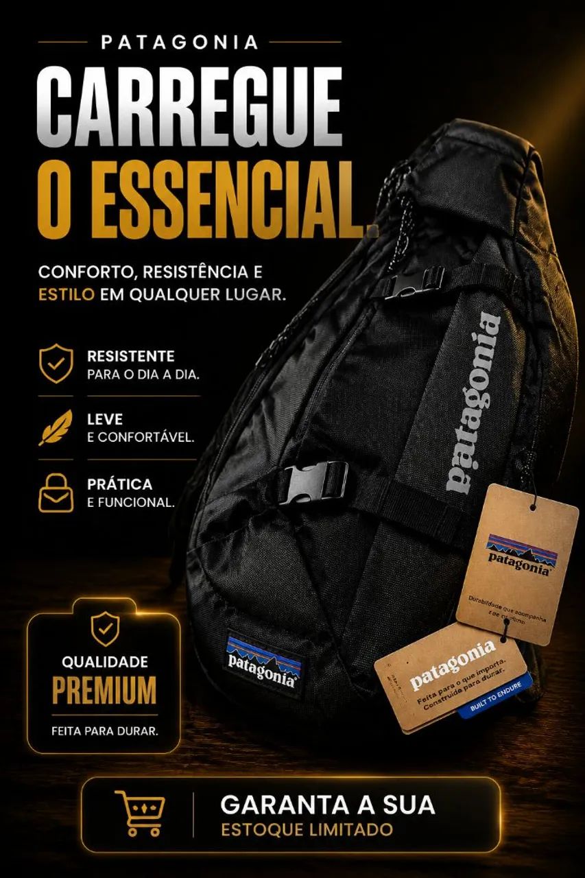 Bolsa Bag Patagônia nova