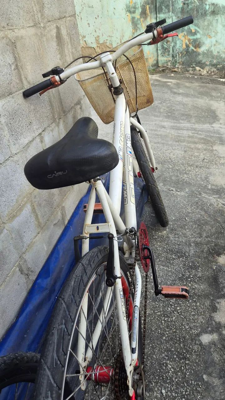 Bicicleta com cestinha