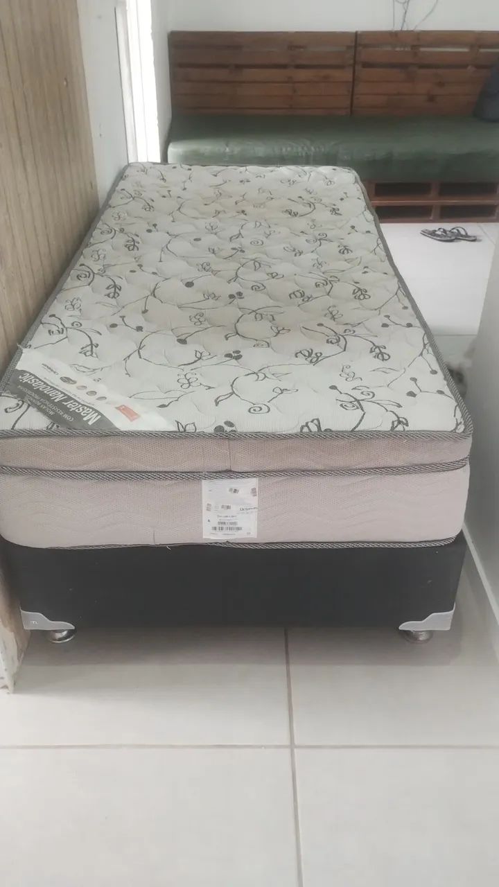 Cama de box solteiro 
