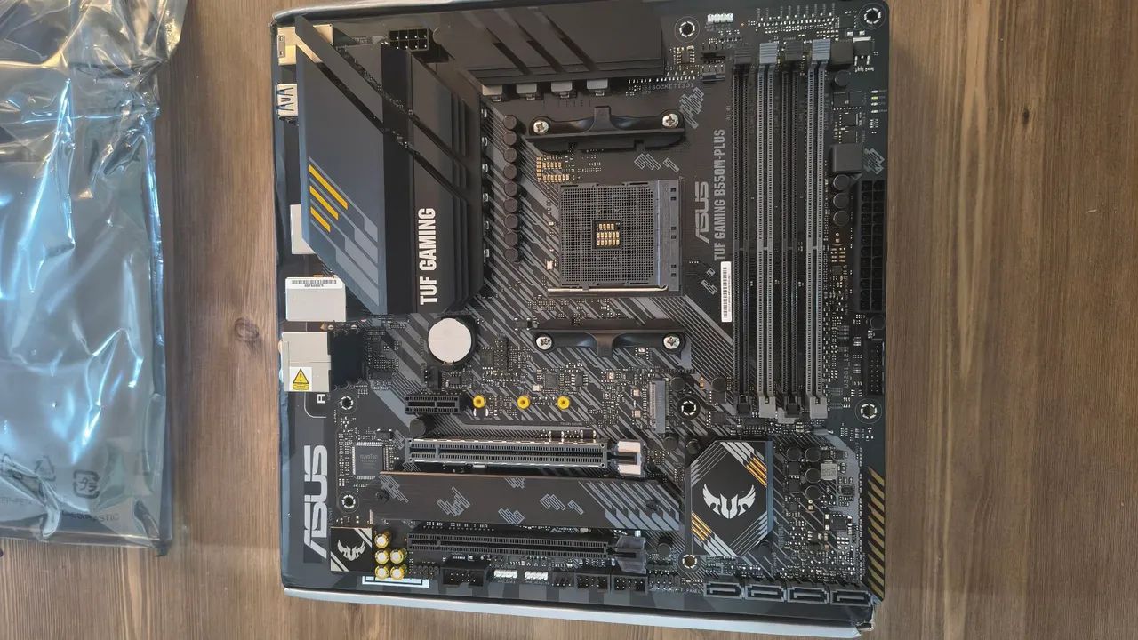 Placa Mãe Asus Tuff Gamer Am4 Mtx B550Plus - Foto 4
