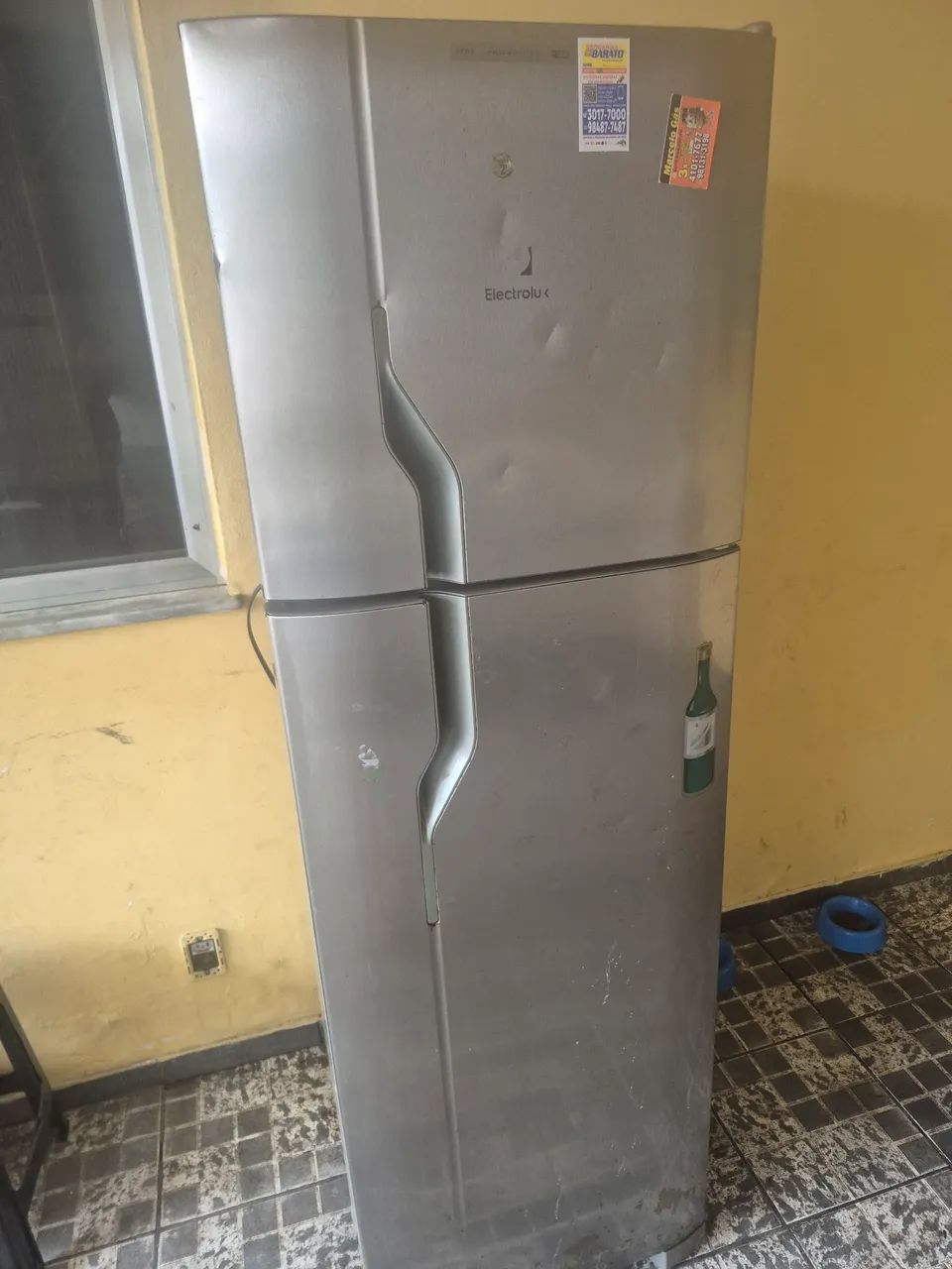 Geladeira Electrolux cinza  - Foto 3