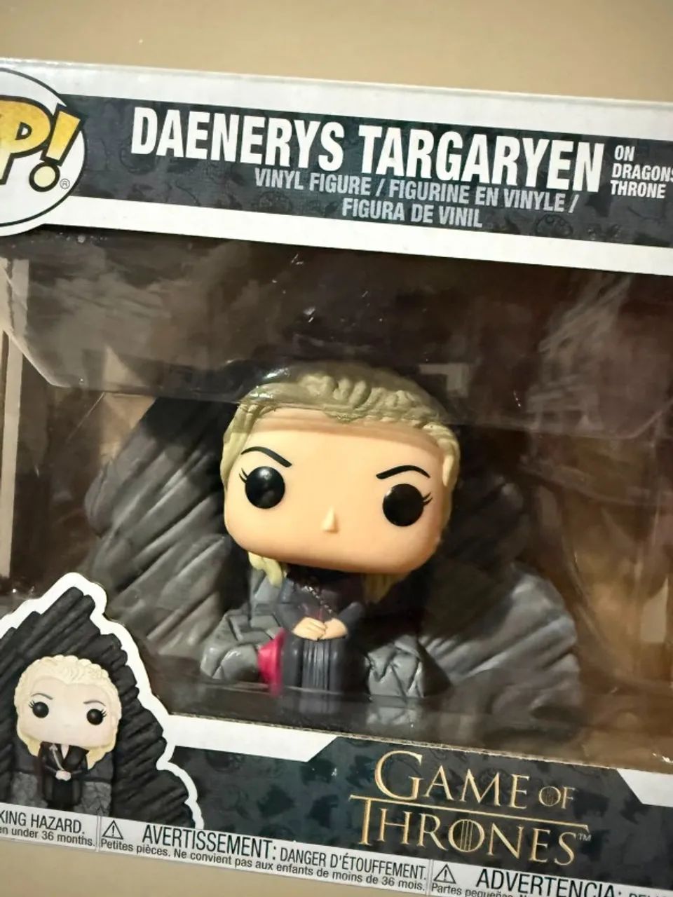 Funko Pop Daenerys Targaryen on Dragonstone Throne 63 Game Of Thrones - Foto 2