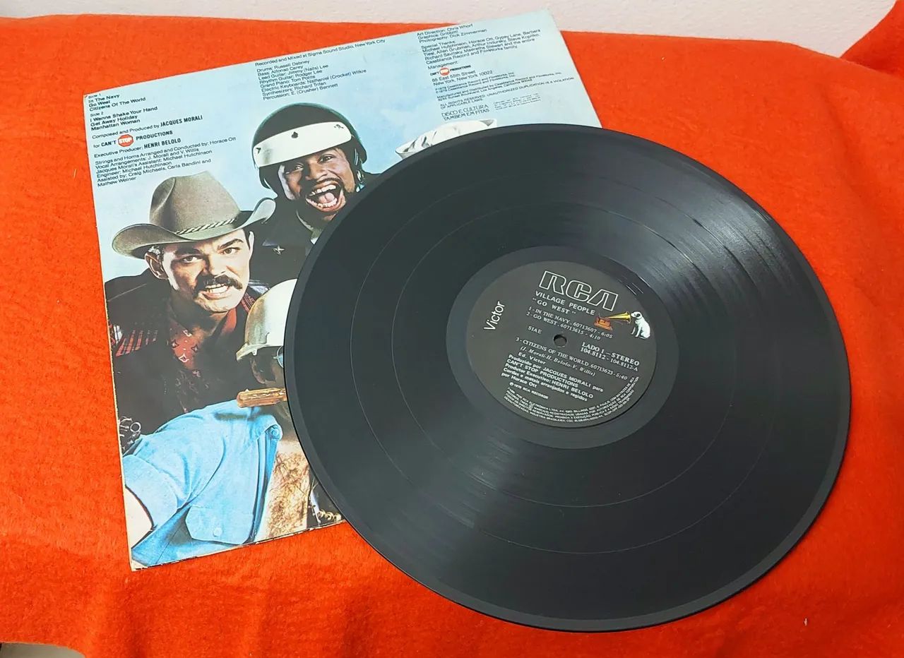 Village People disco de vinil  - Foto 3