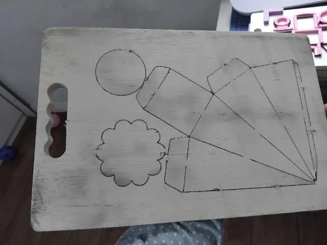 Faca para corte e vinco caixa Pirâmide  - Foto 2