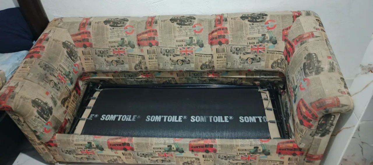 Vende um sofá cama  - Foto 2