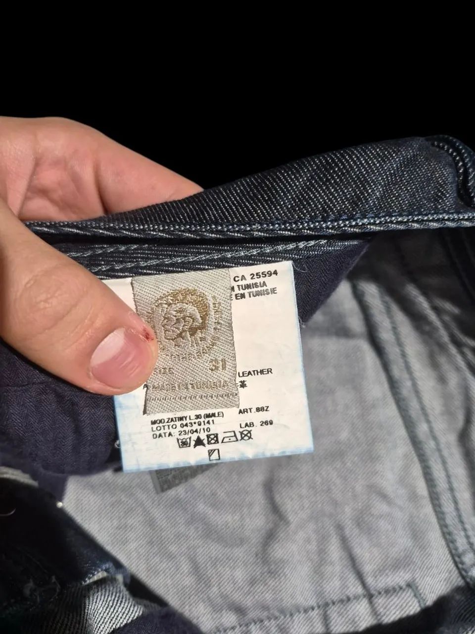 Calça diesel zatiny bootcut  - Foto 4