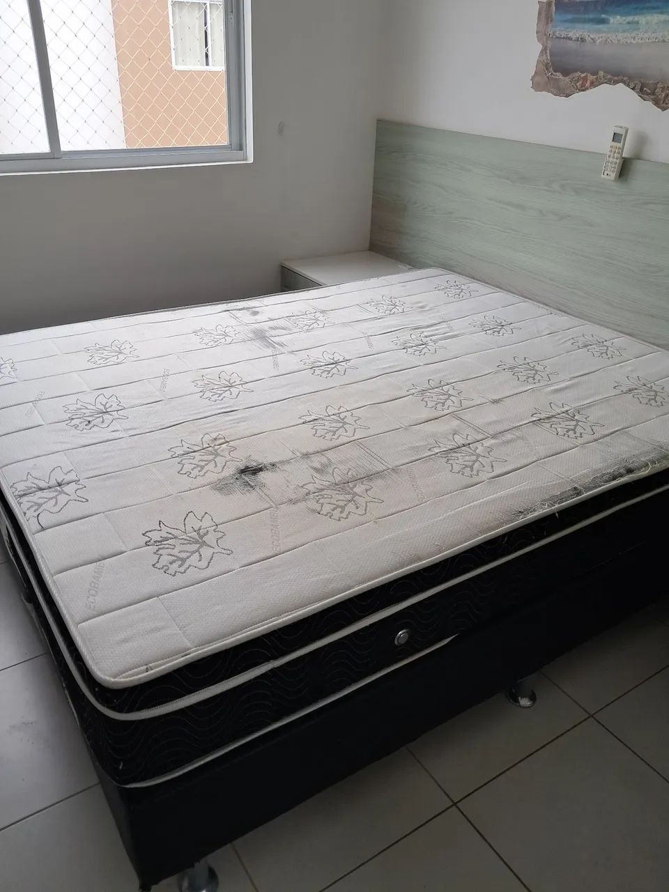 Mega Oferta. Cama Box Queen Size colchão ortopédico Ortobom - Foto 2
