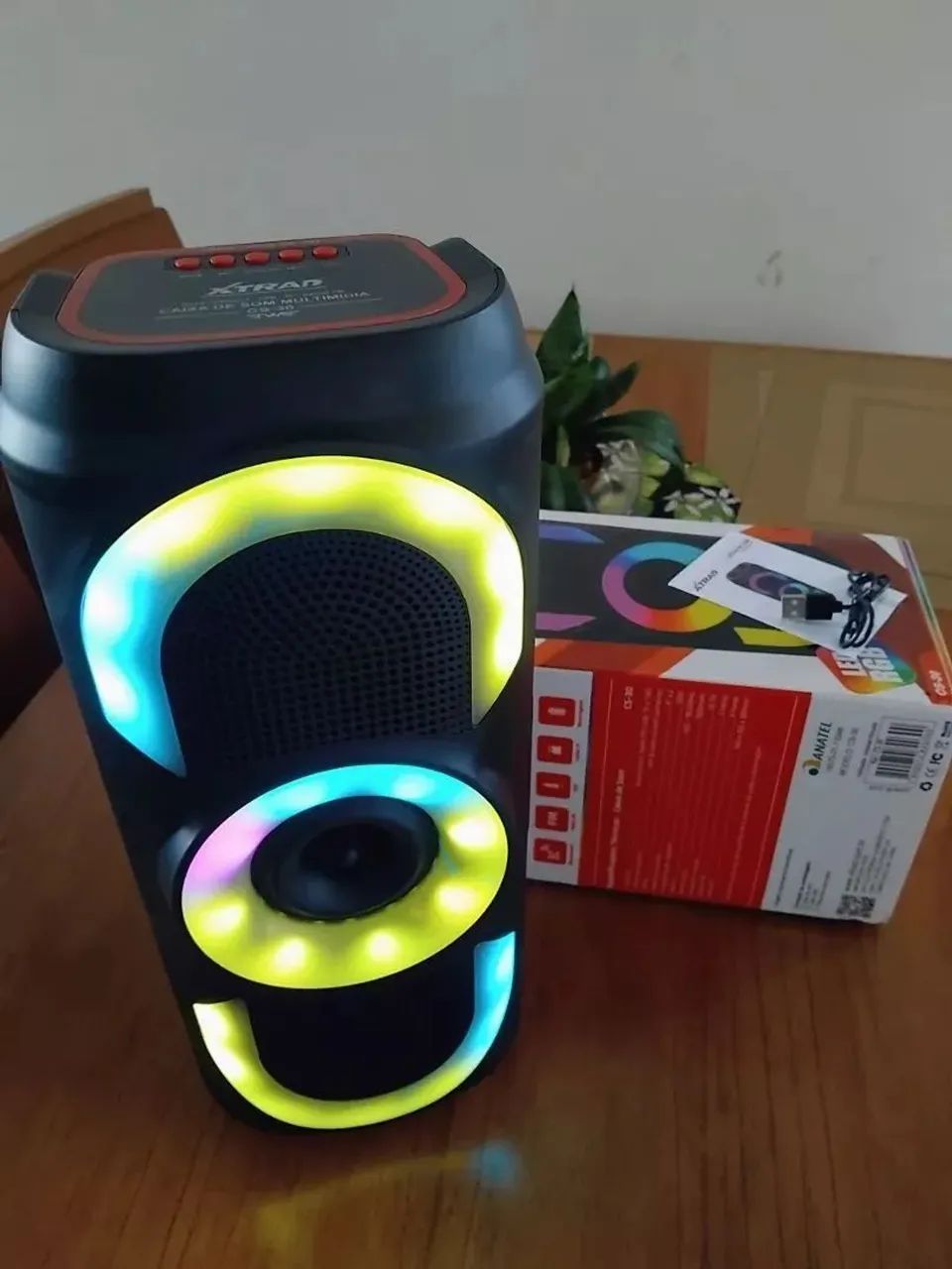 Caixa de Som Bluetooth, Produto Novo e nunca foi Usado