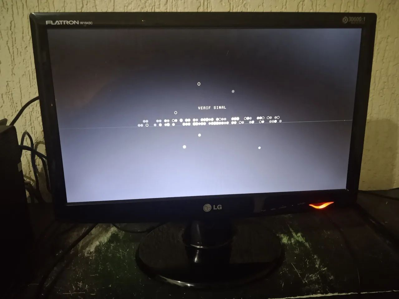 Monitor LG 20 polegadas led completo 