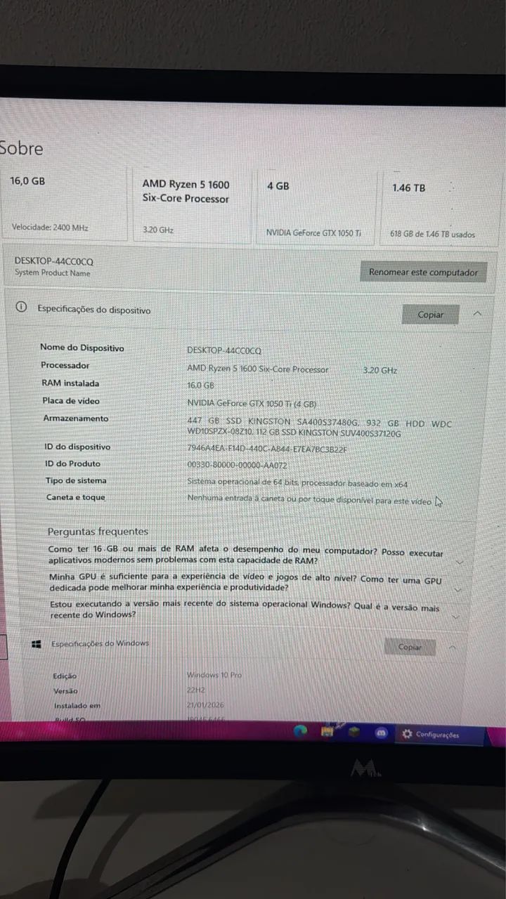 CPU PC GAMER 
