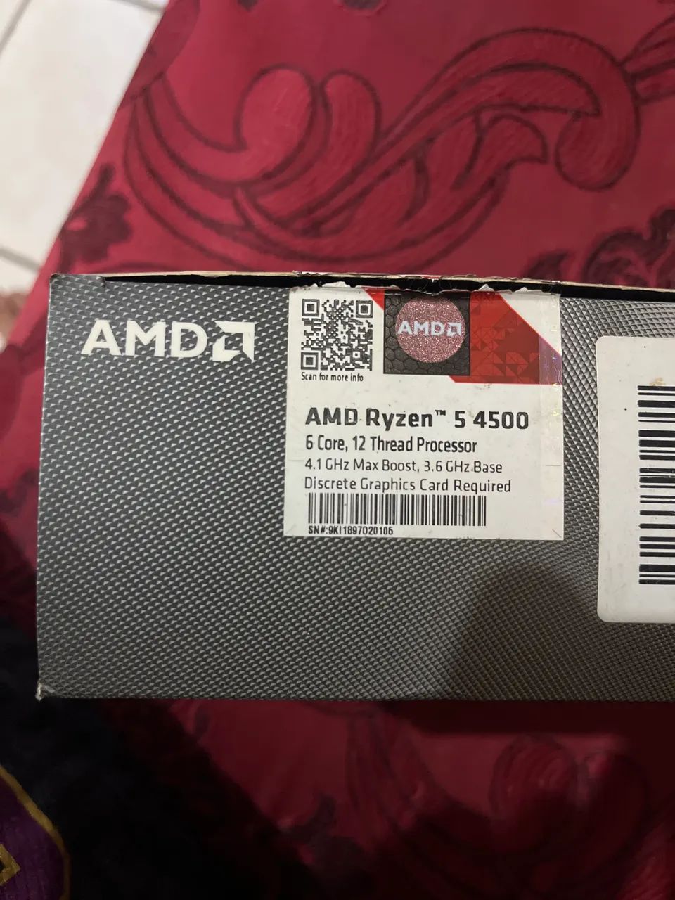 Processador Ryzen 5 4500 Novo - Foto 3