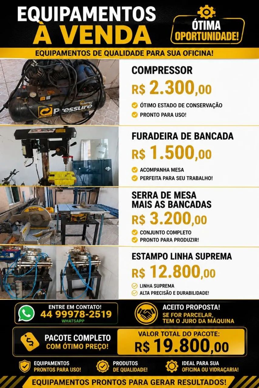 EQUIPAMENTOS