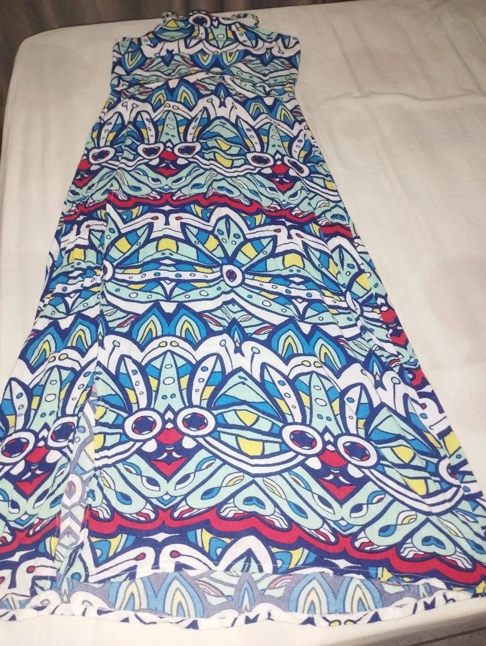 Vestido longo de viscose. - Foto 2