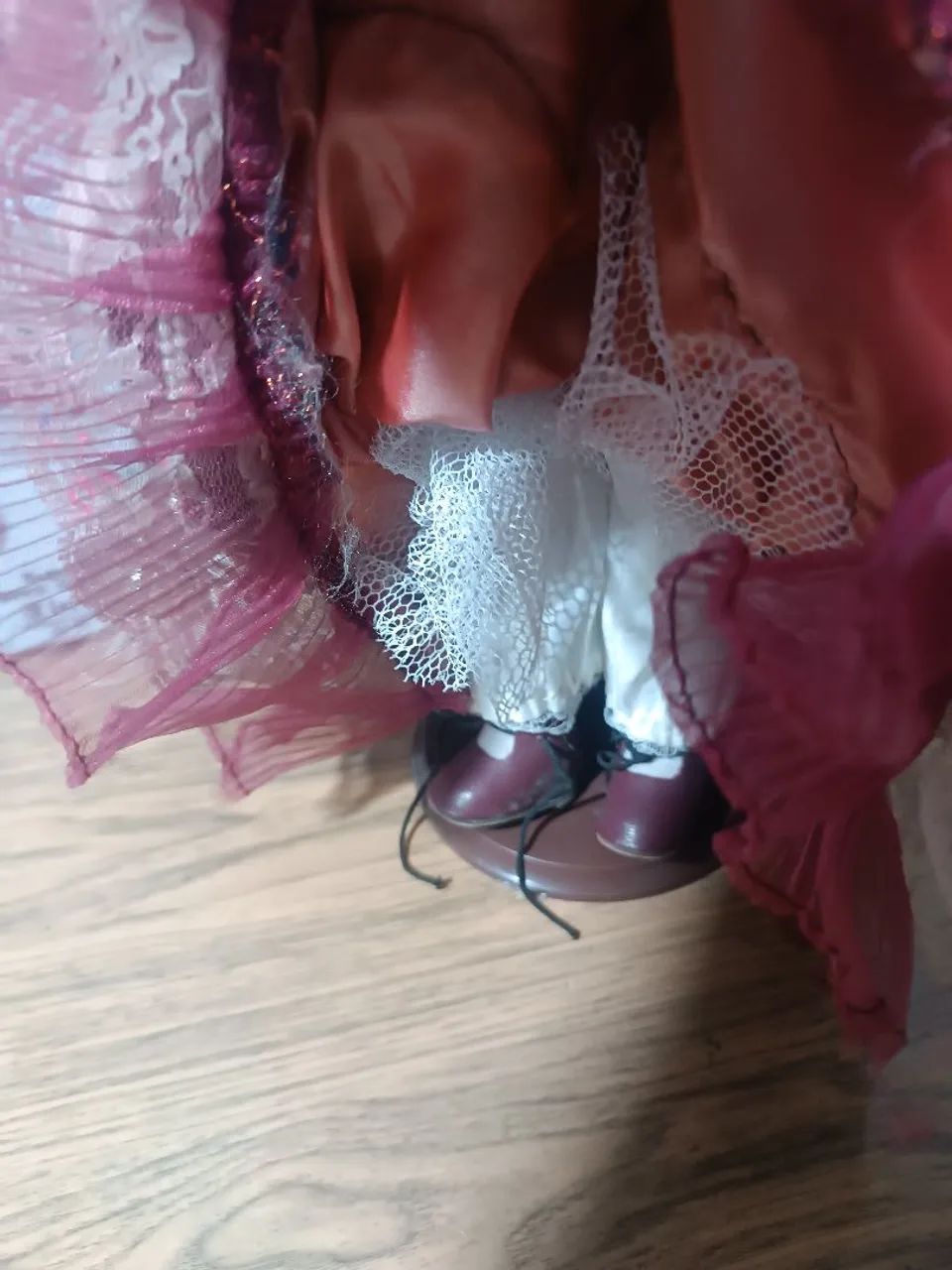 Boneca de porcelana . Item importante antiga. - Foto 5