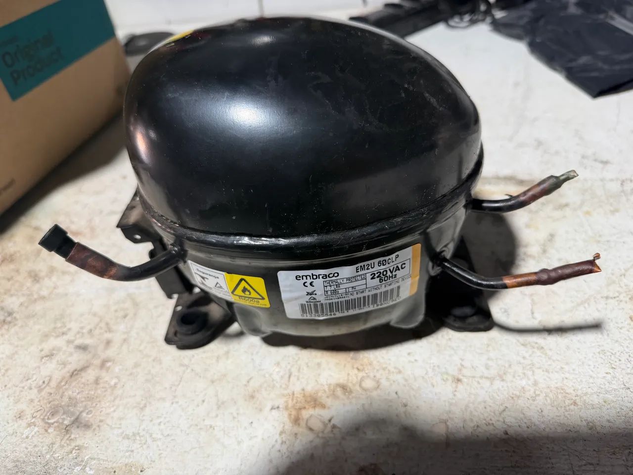 Compressor R600a EMBRACO  - Foto 2