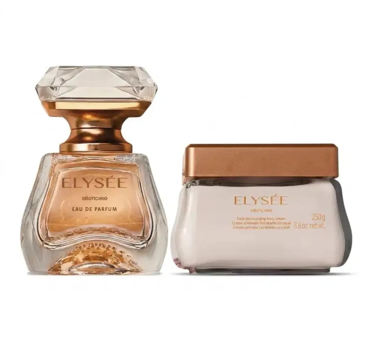 Kit de perfume e hidratante 