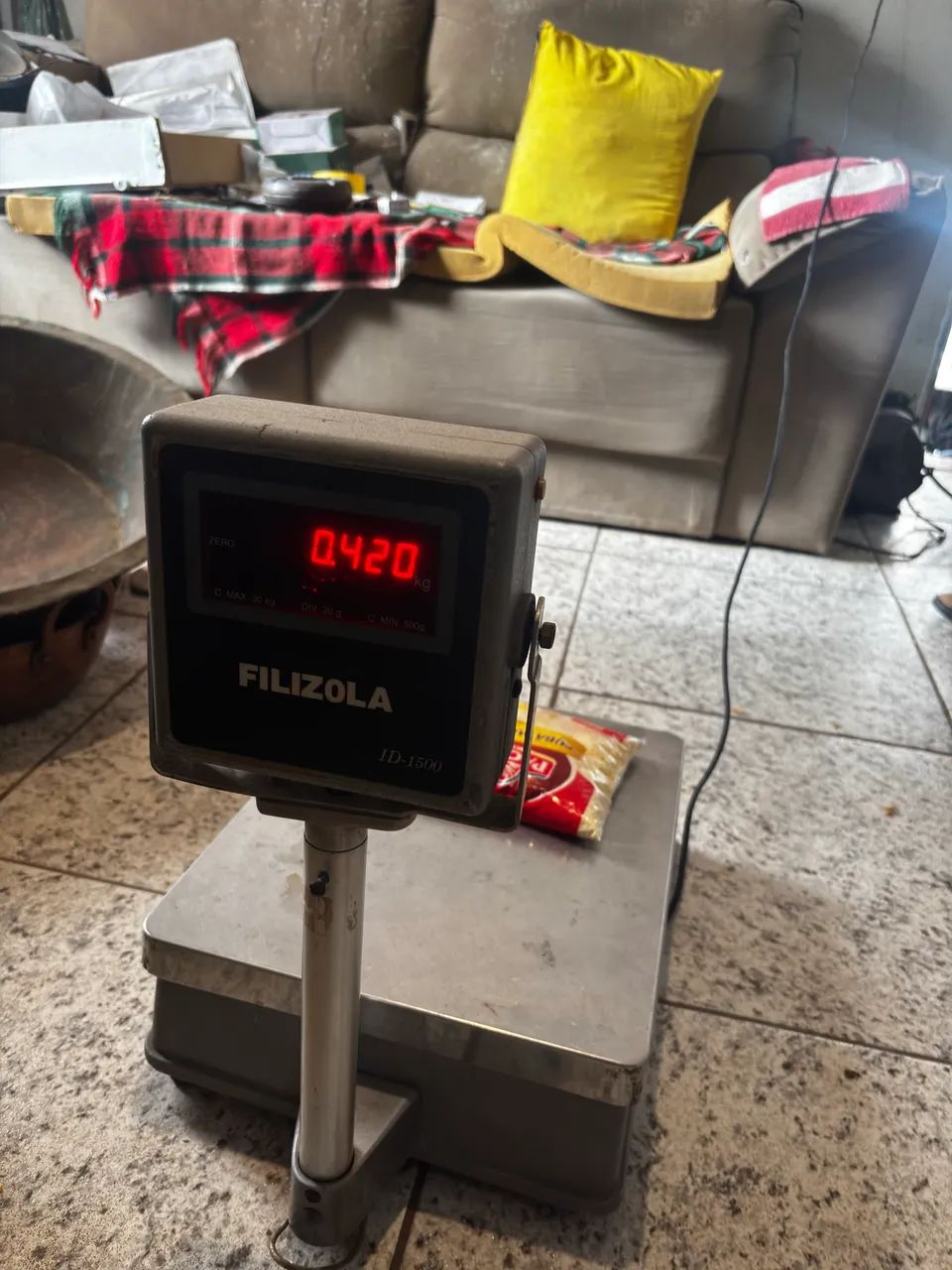 Balança filizola id1500 precisa de regular - Foto 4