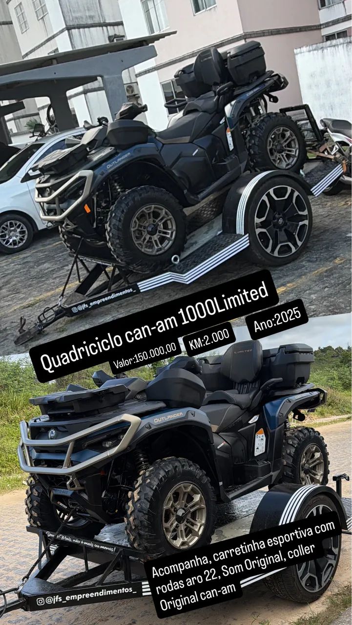 QUADRICICLO CAN-AM 1000Limited - Foto 2